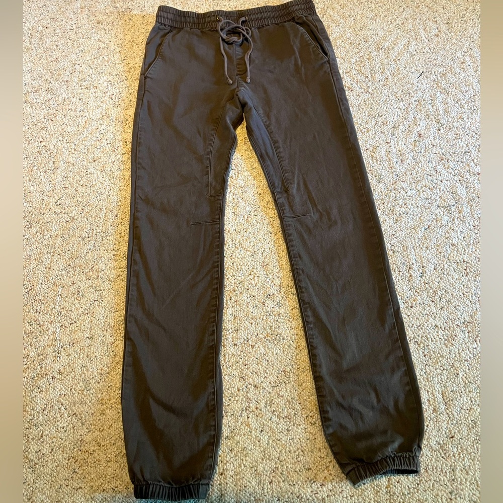 PAC SUN WOMENS BROWN JOGGER PANTS SIZE SMALL